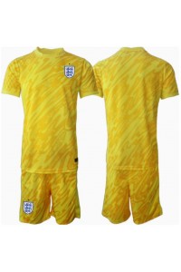 Engeland Doelman Babytruitje Uit tenue Kind EK 2024 Korte Mouw (+ Korte broeken)